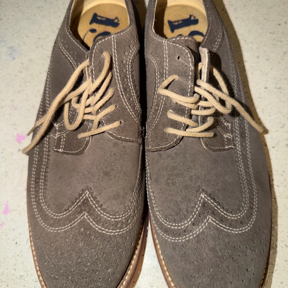 1901‎ Men's Taupe Suede Sneakers size 12
